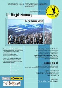 III Rajd Zimowy SKPG Harnasie